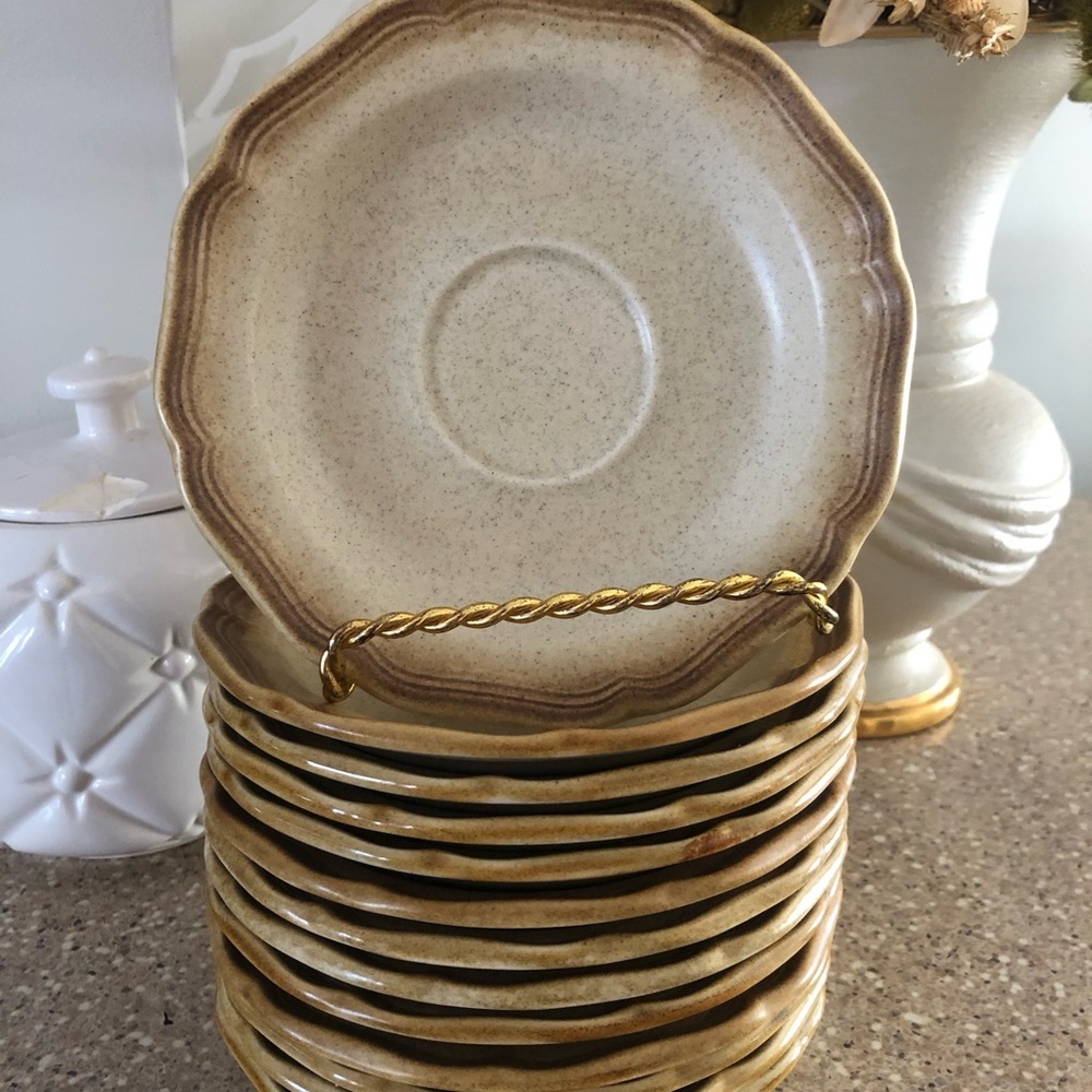 Vintage Mikasa Whole Wheat 6 1/4” Sauces Plate Replacement